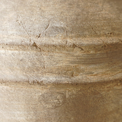 Ava Aged White Terracotta Vase - Stockhute