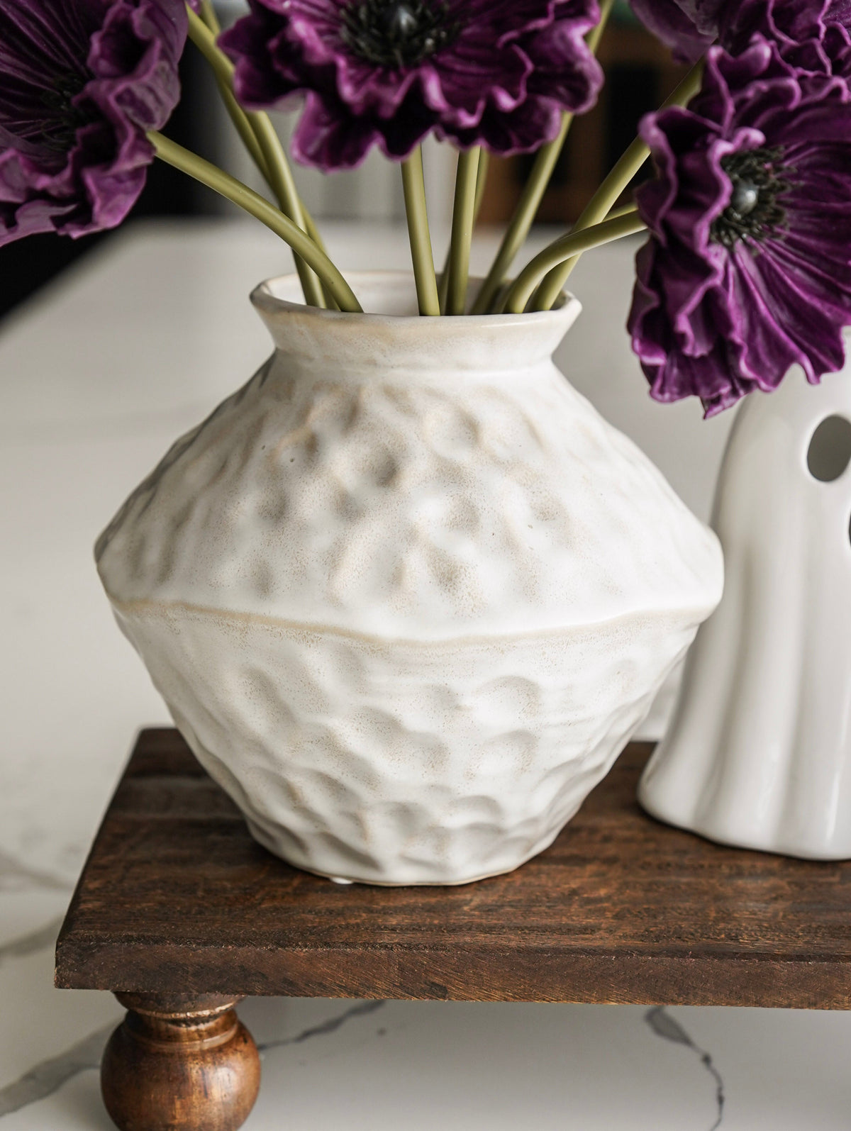 Verona Textured Ceramic Vase - Stockhute