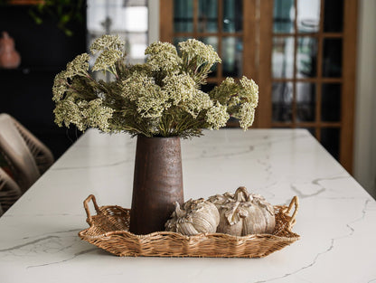 Natural Wood Decorative Vase - Stockhute
