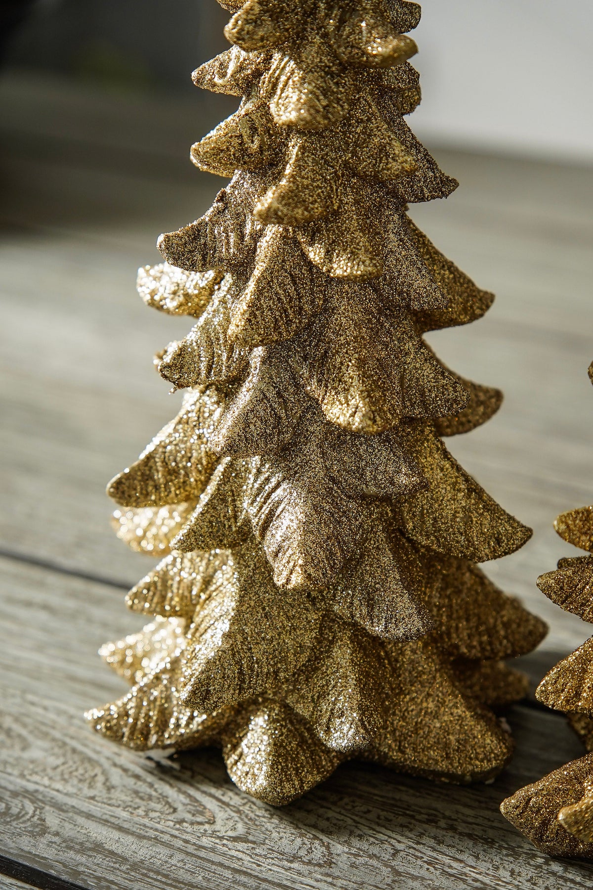 Gold Glitter Ceramic Christmas Tree - Stockhute