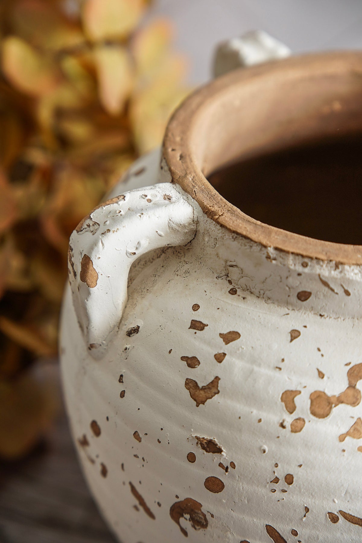 Marley Aged Terracotta Vase - Stockhute