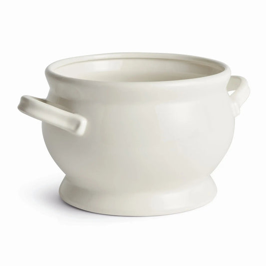Bradford White Ceramic Footed Bowl - Stockhute