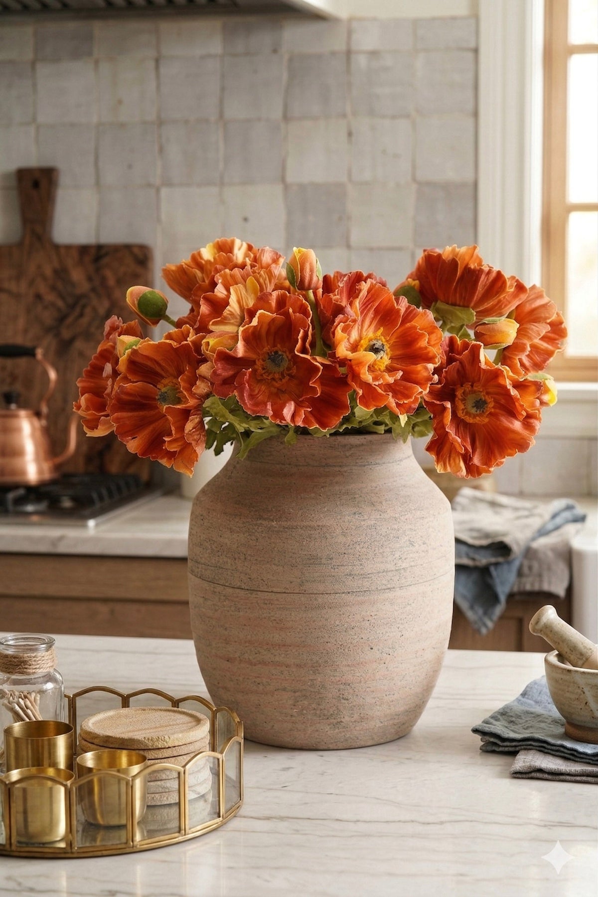 Bennett Textured Ceramic Vase - Stockhute