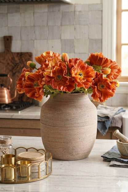 Bennett Textured Ceramic Vase - Stockhute