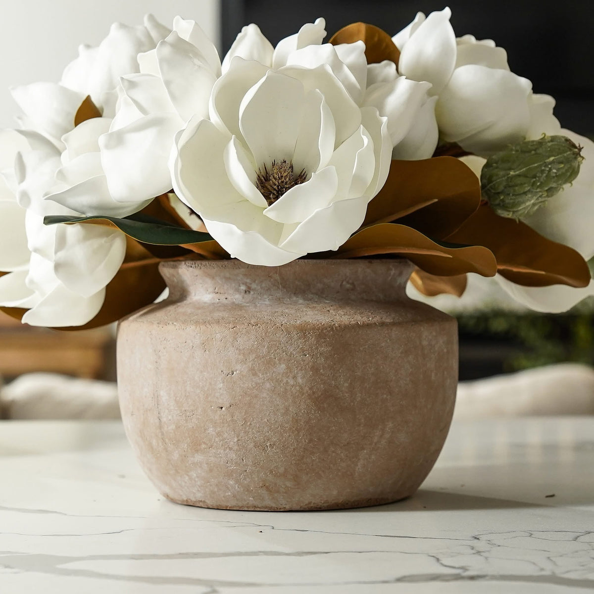 Weathered Terracotta Vase - Stockhute
