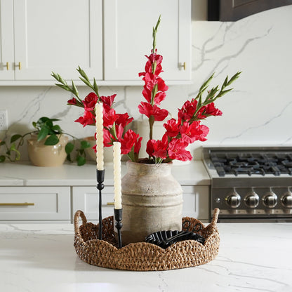 Ava Aged White Terracotta Vase - Stockhute