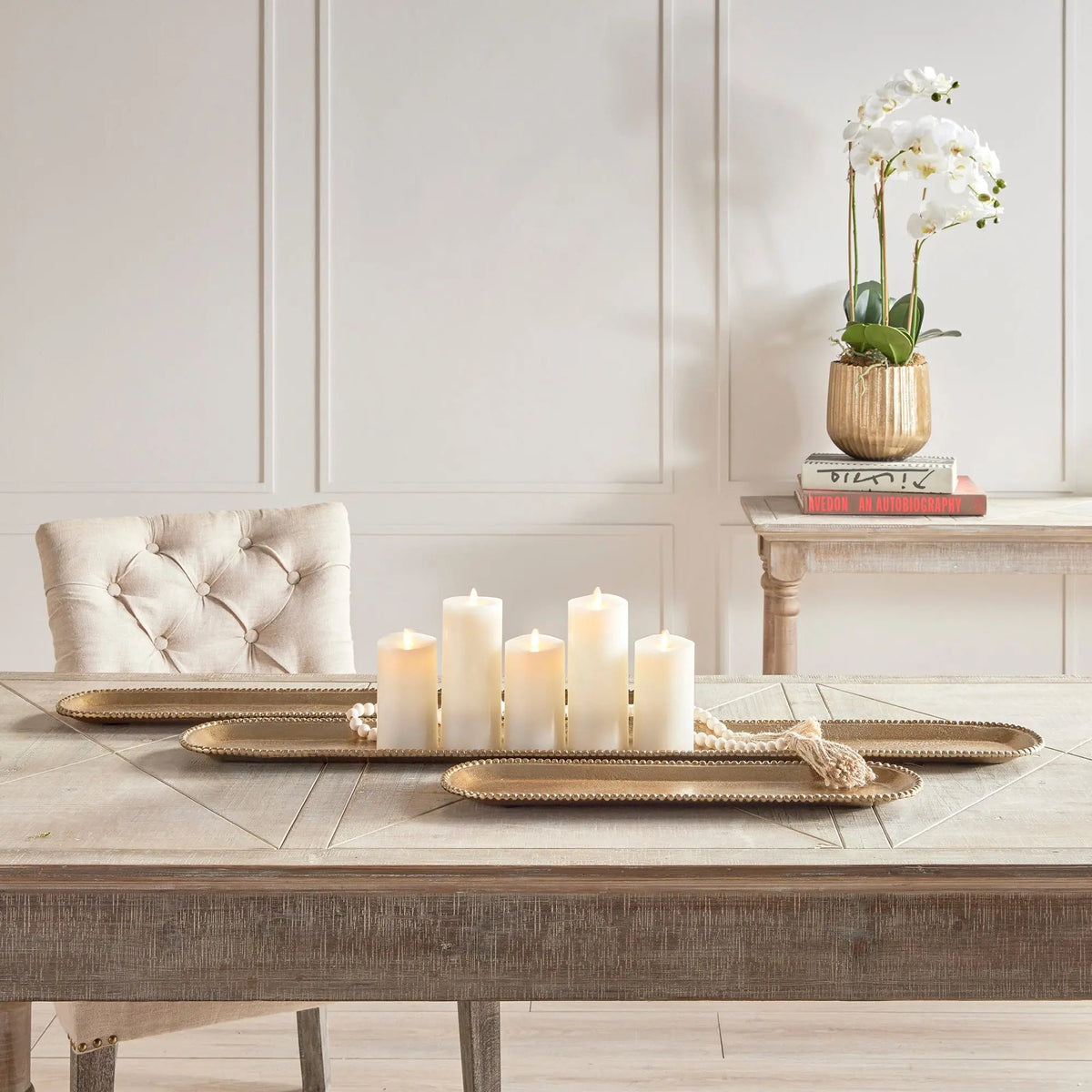 Blair Gold Aluminum Tray Set - Stockhute