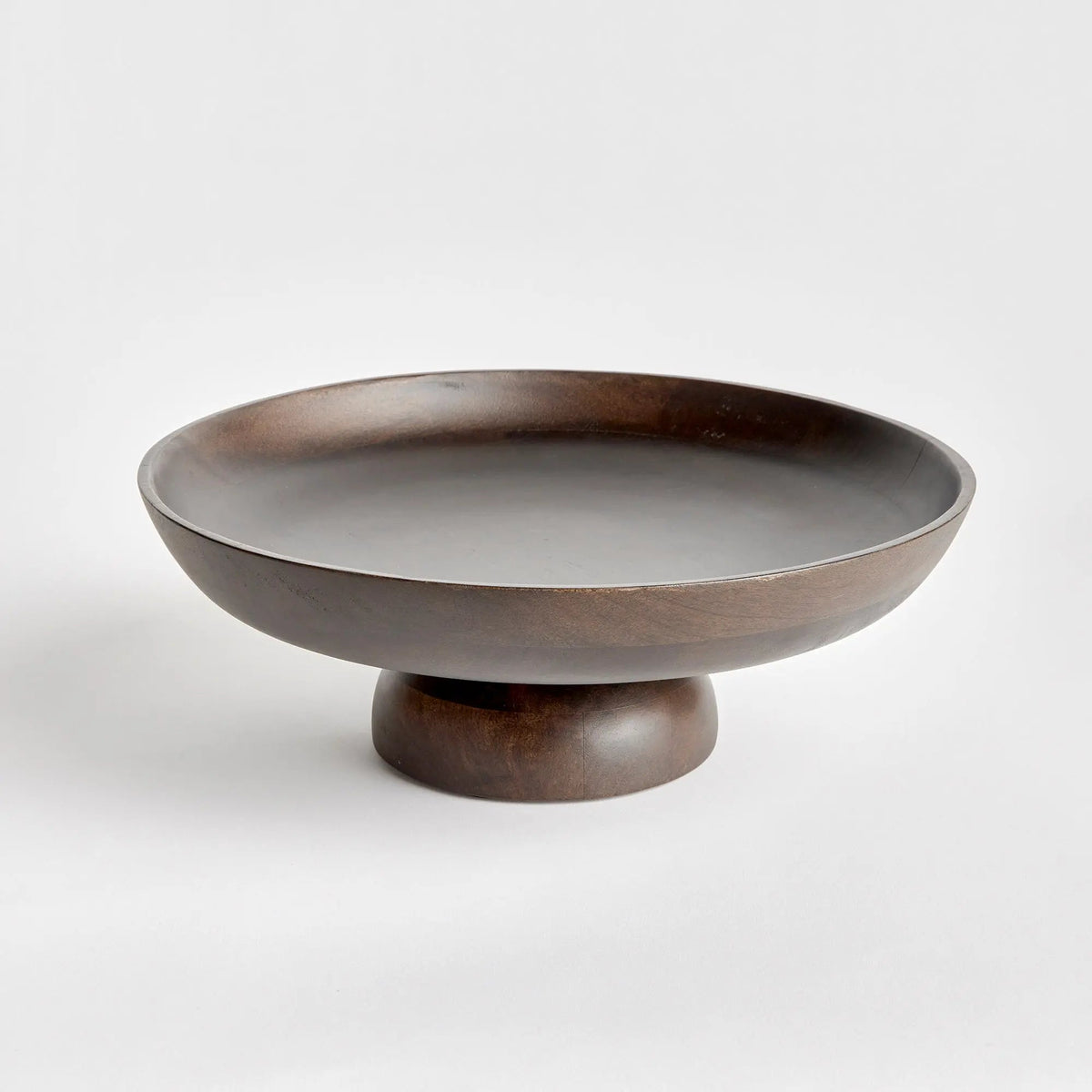 Bowie Mango Wood Footed Bowl - Stockhute