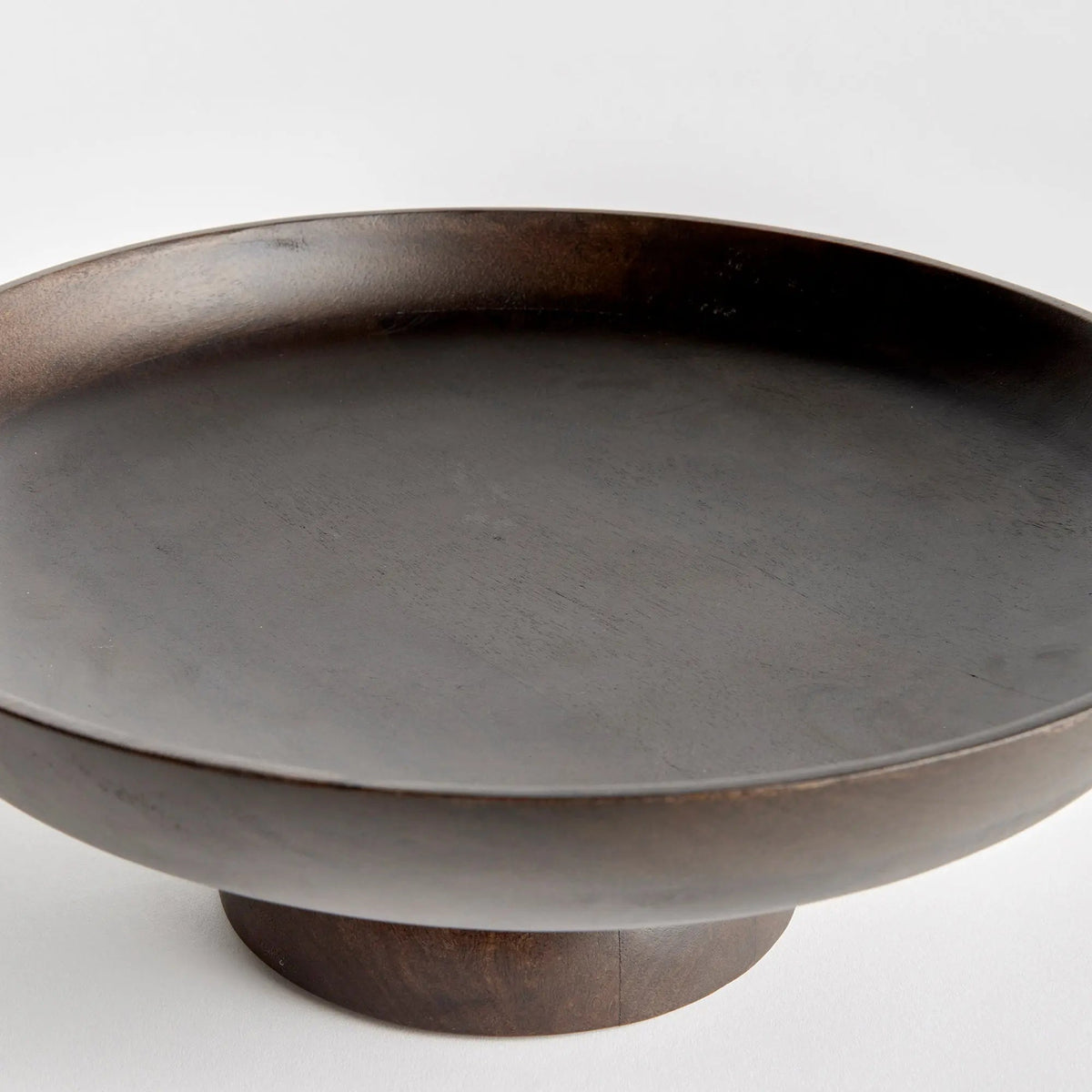 Bowie Mango Wood Footed Bowl - Stockhute