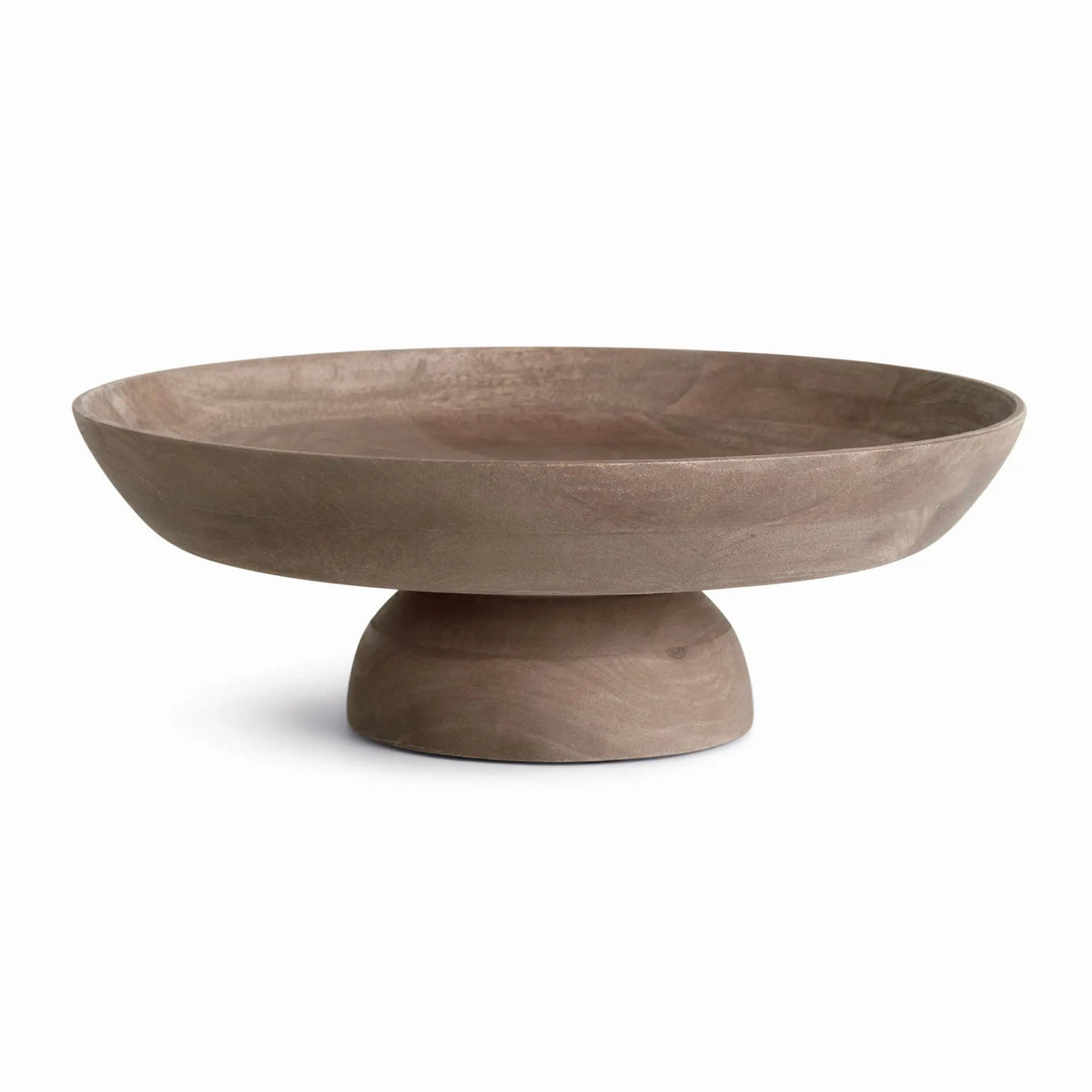 Bowie Mango Wood Footed Bowl - Stockhute