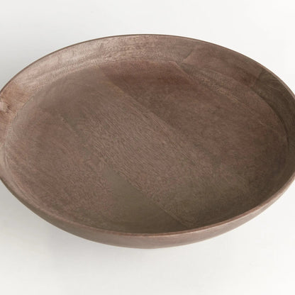Bowie Mango Wood Footed Bowl - Stockhute