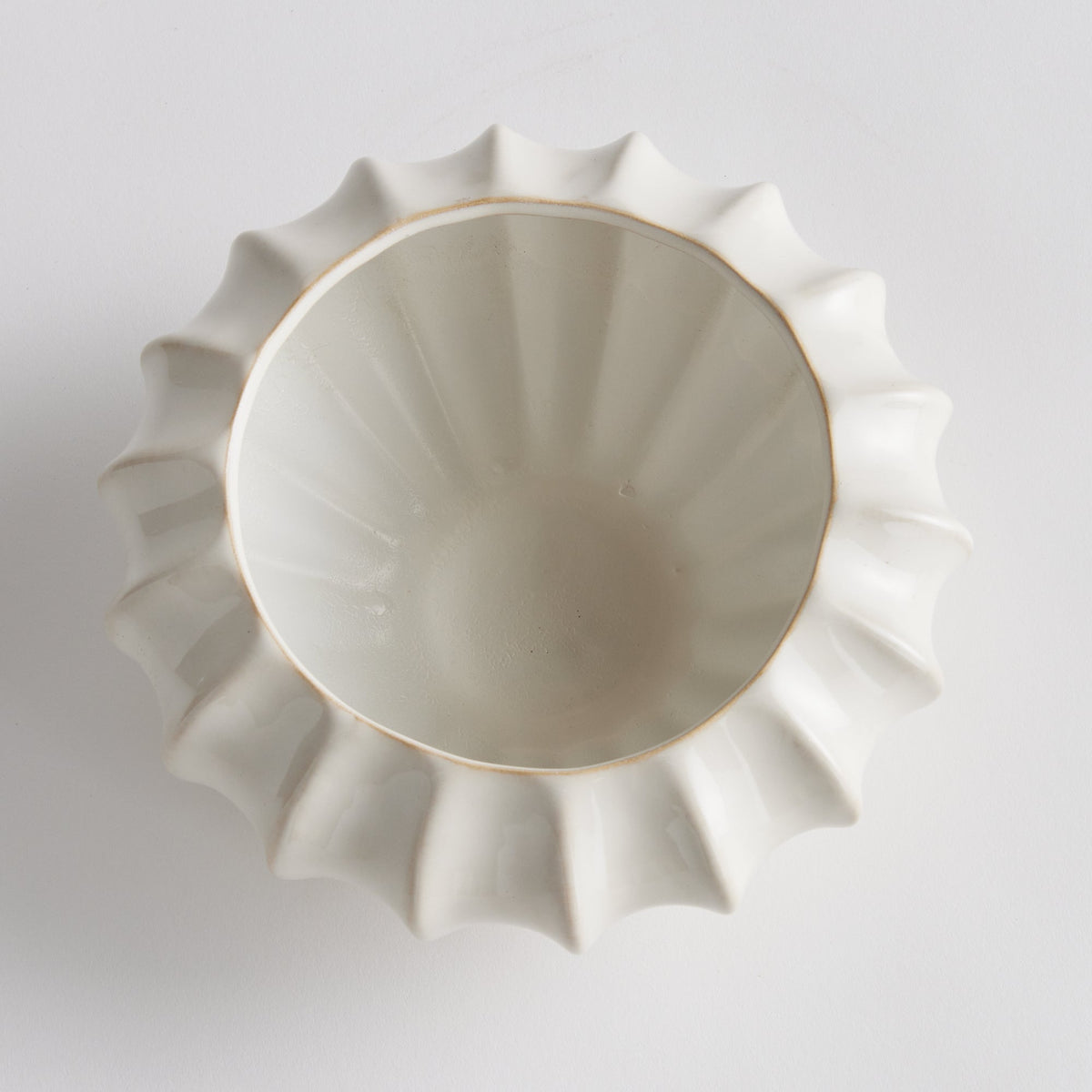 Blecklyn White Ceramic Bowl - Small - Stockhute