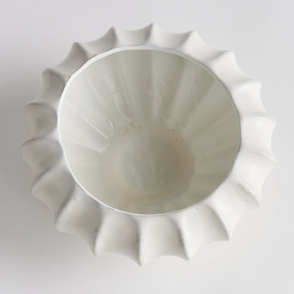 Blecklyn White Ceramic Bowl - Large - Stockhute