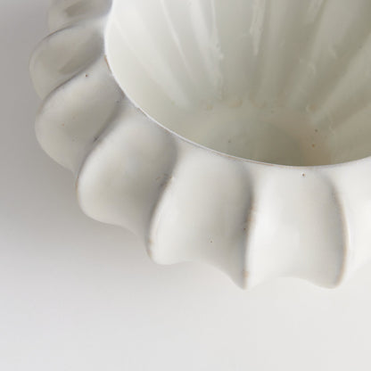 Blecklyn White Ceramic Bowl - Large - Stockhute