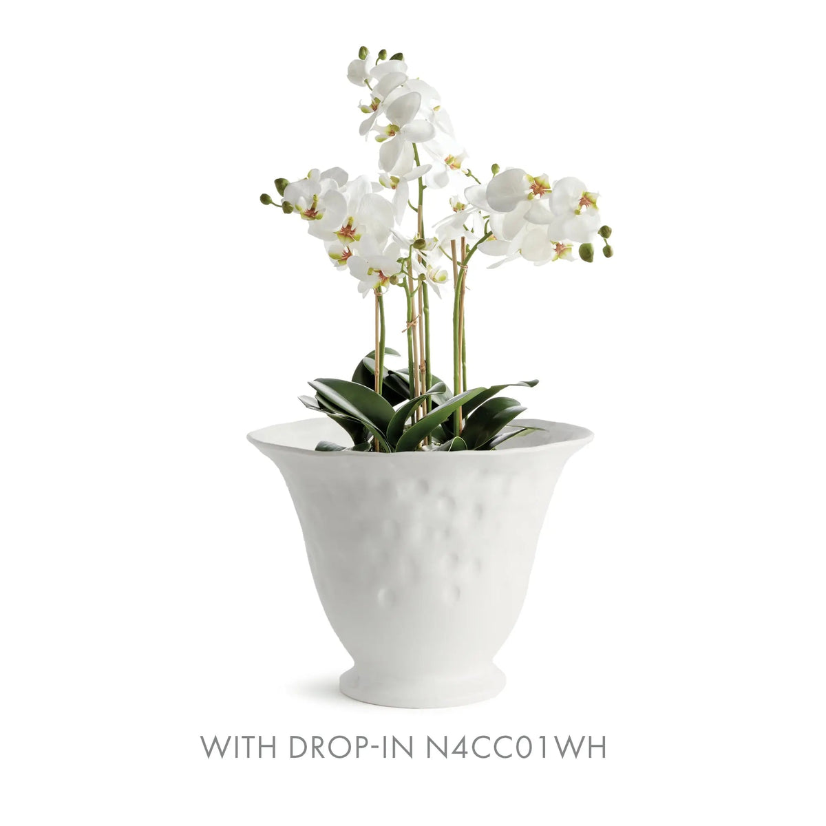 Sorrento Tall White Ceramic Bowl - Stockhute