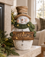 LED Snowman Welcome Accent - Stockhute